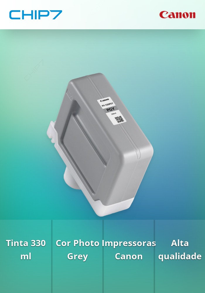 PFI-1300 de 330 ml Photo Grey