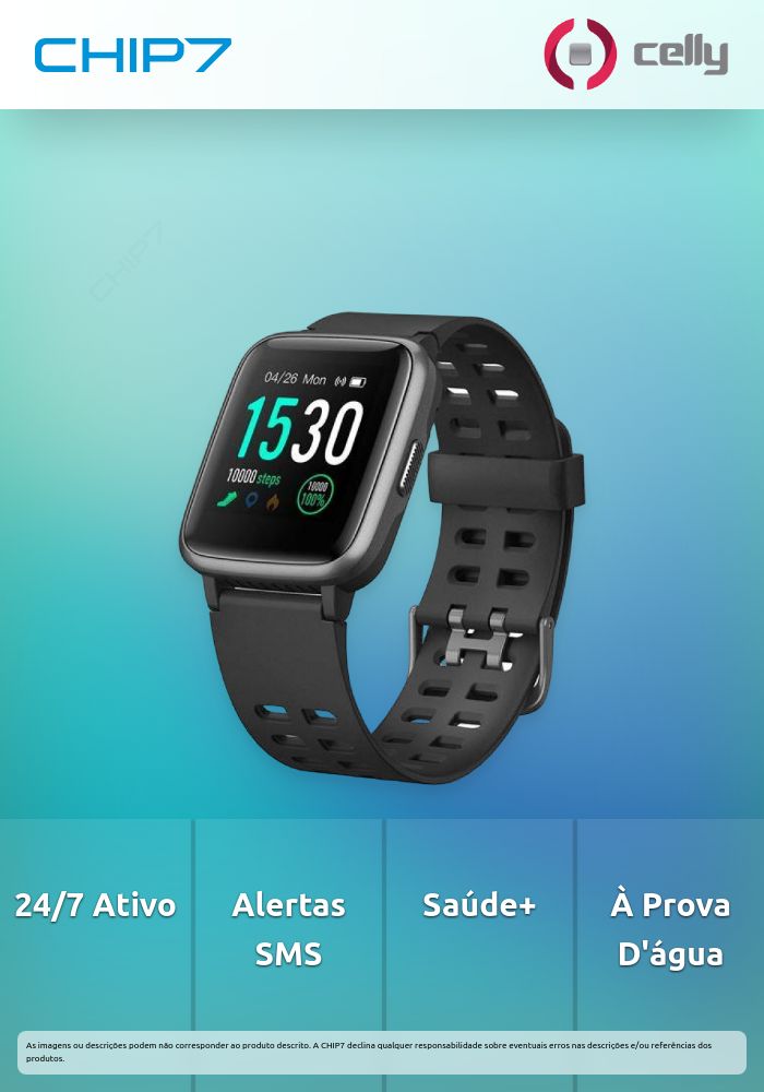 CELLY SMARTWATCH PRO FITNESS TRACKE CHIP7