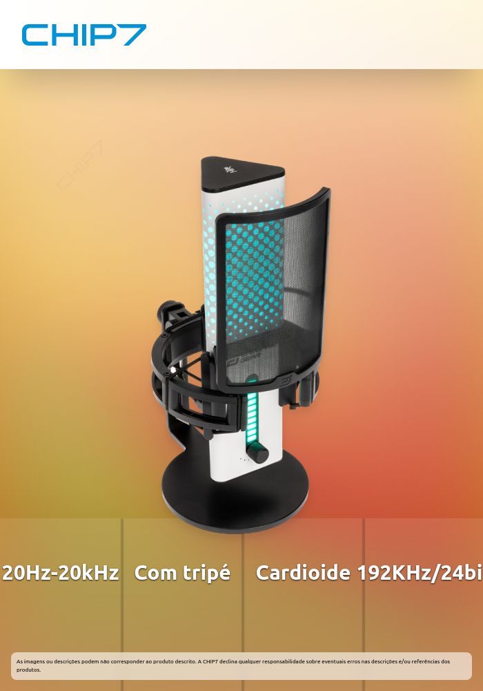 Microfone Endgame Gear Xstrm - Branco