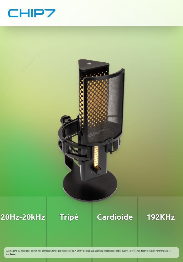 Microfone Endgame Gear Xstrm - Preto