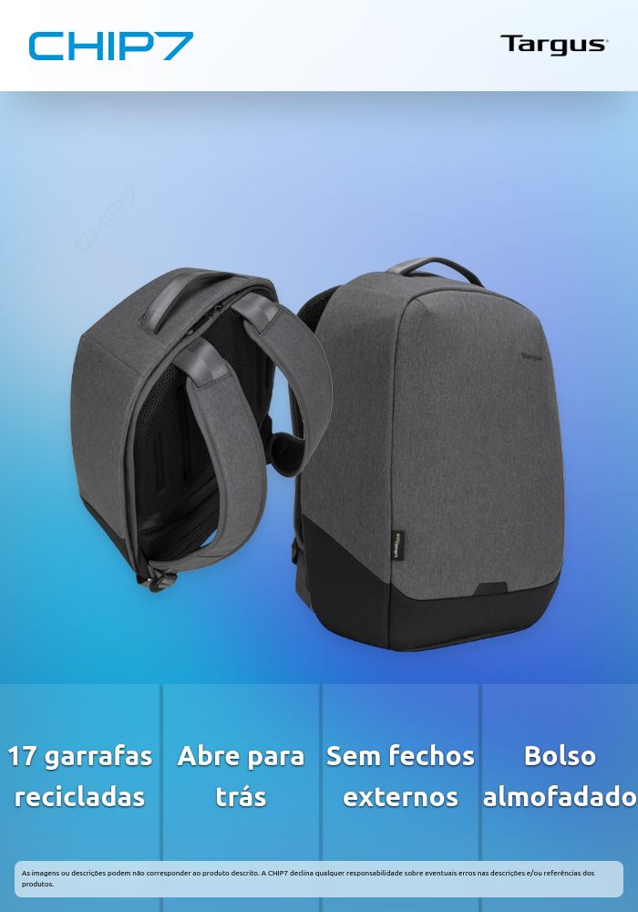 Mochila Targus EcoSmart Cypress Security 15.6