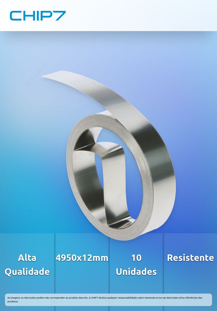CINTA ALUMINIO 4950X12MM 10 PACK