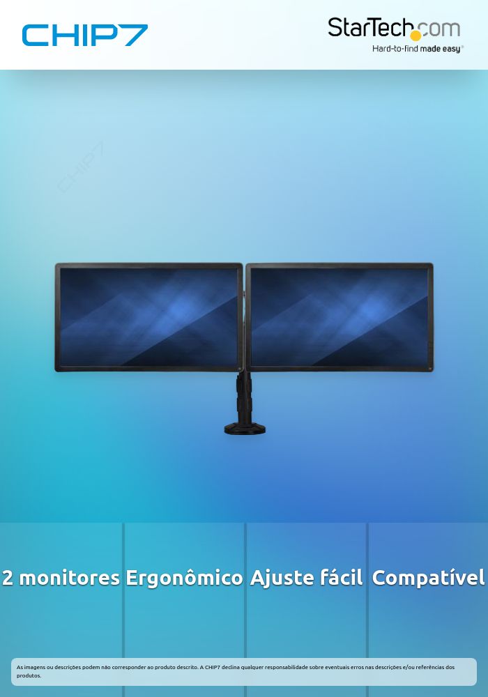 SOPORTE DE 2 MONITORES