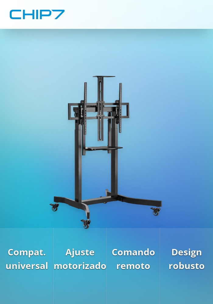 Suporte Móvel NAPOFIX Horizontal Motorizado 55-100\