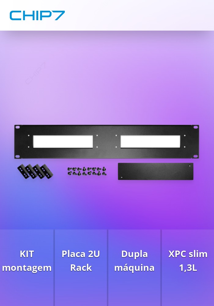 SHUTTLE PRM01 RACKMOUNT PLATE KIT P/XPC 2U 19P BLACK