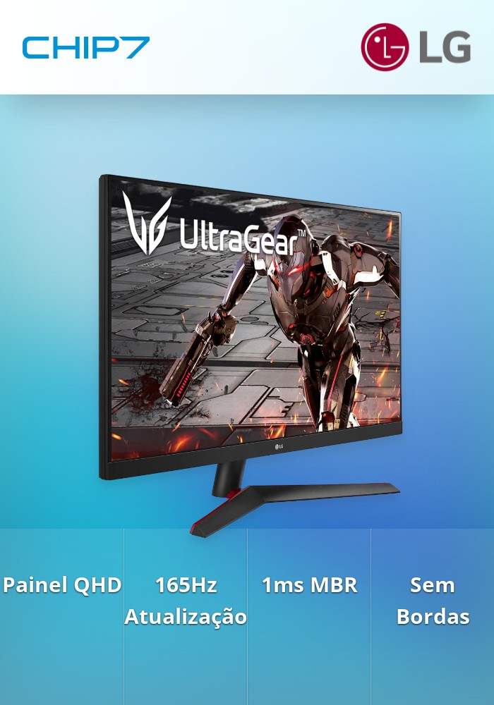 LG UltraGear 32GN600 165Hz ゲーミングモニター Monitor Gamer LG UltraGear 31,5'' QHD - 32GN600-B | LG BR