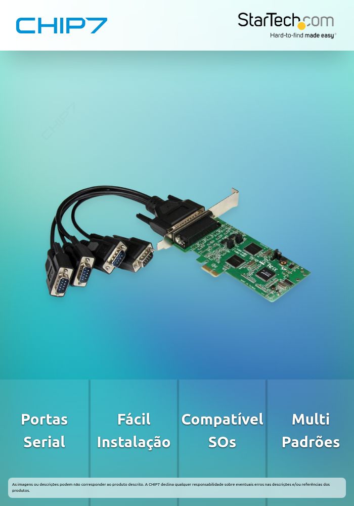 Startech Adaptador de Interface Pcie Serial