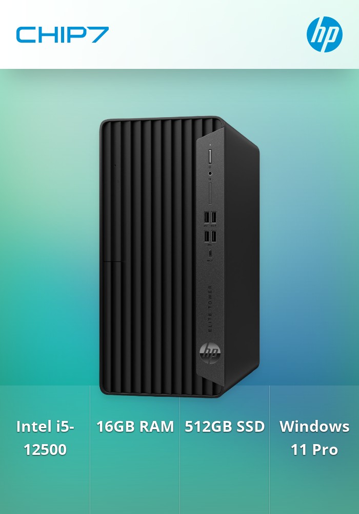 HP ELITEDESK 800 G9 TOWER i5-12500 16GB 512GB SSD W11 P64/ W10 P64