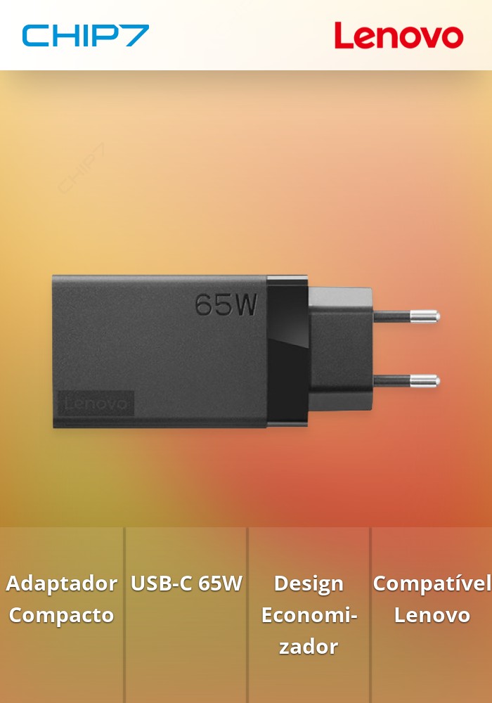 Lenovo 65W USB-C AC Travel Adapter