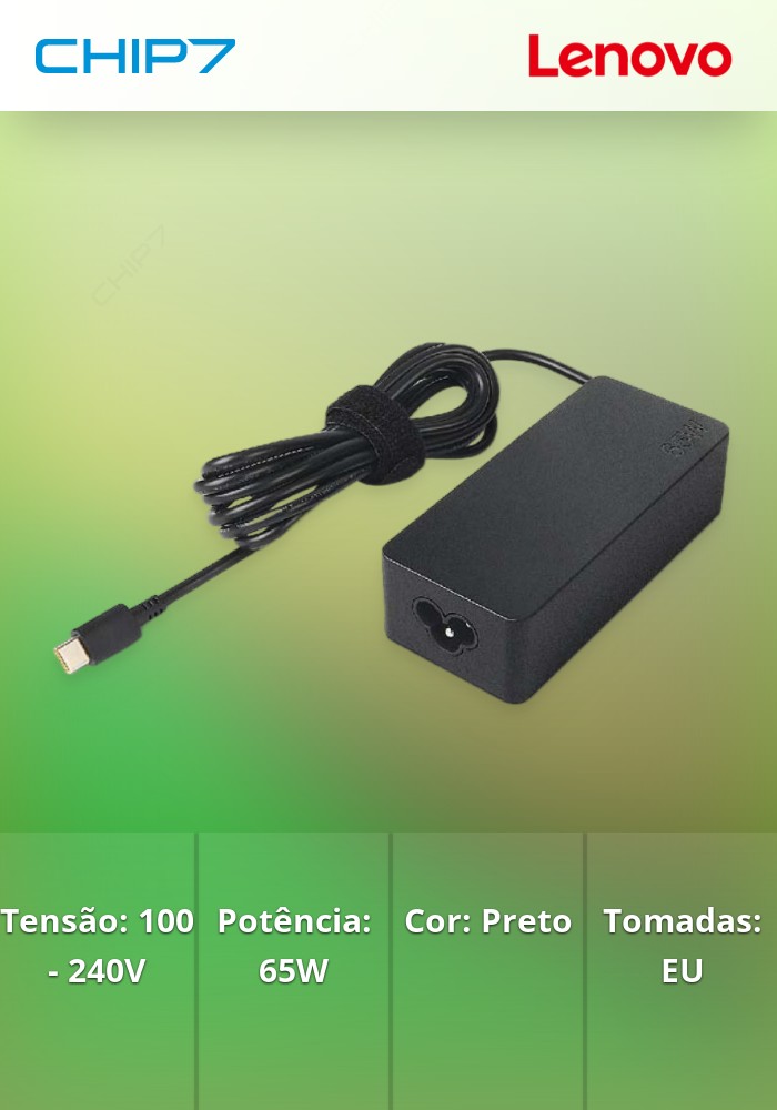 LENOVO ADAPTER TYPE- C 65W
