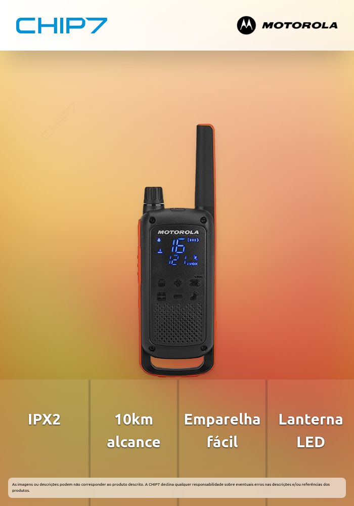 WALKIE TALKIES T82 IPX2