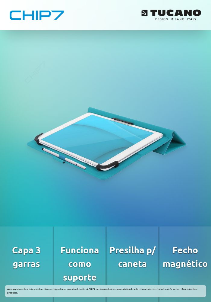 Tucano - Facile Plus tablet  7'' (light blue)