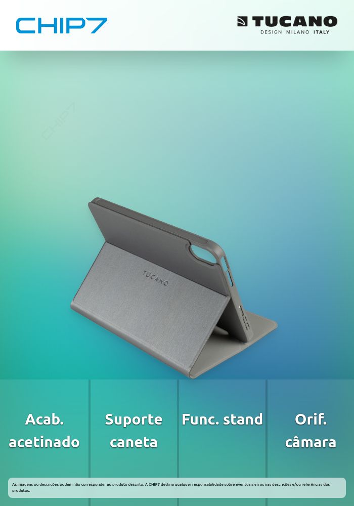 Tucano - Metal iPad mini 6 (space grey)