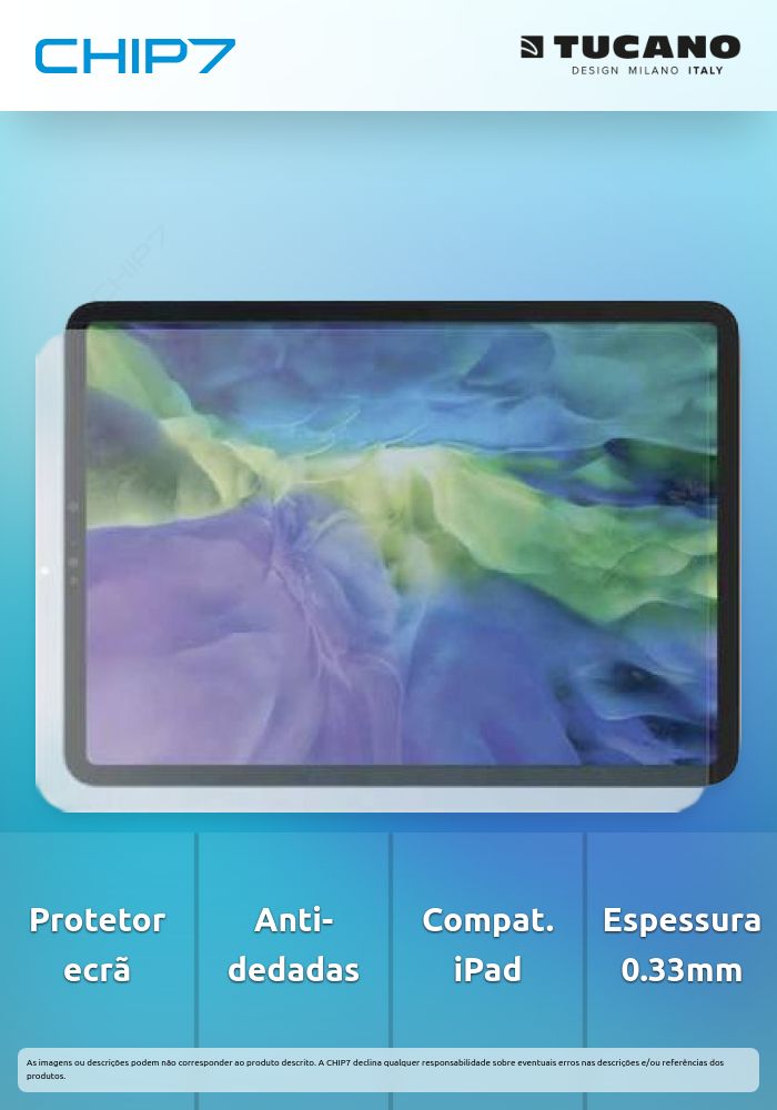 Tucano - Screen Protector iPad Air 10.9/Pro 11