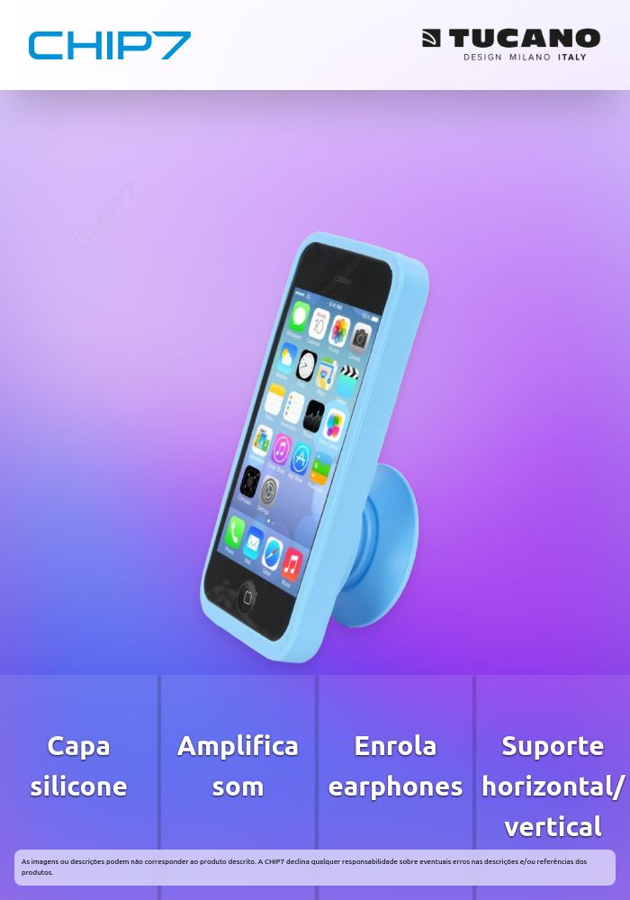 Tucano - Oblò iPhone 5/5s/SE (light blue)