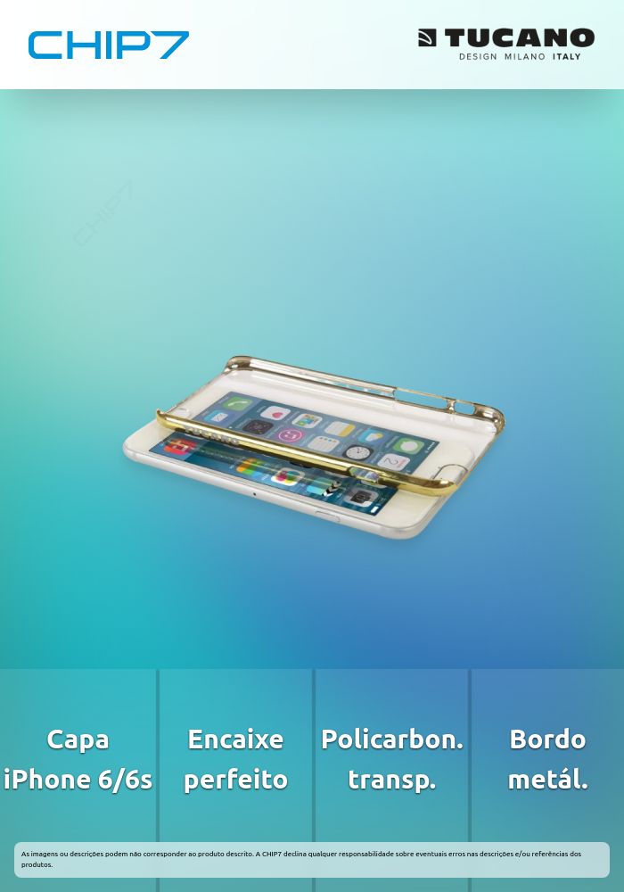 Tucano - Elektro iPhone 6/6s (gold)