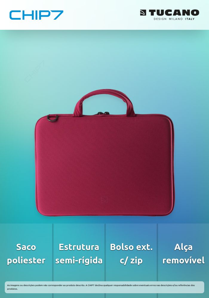 Tucano - Darkolor Slim 13''/14'' (red)