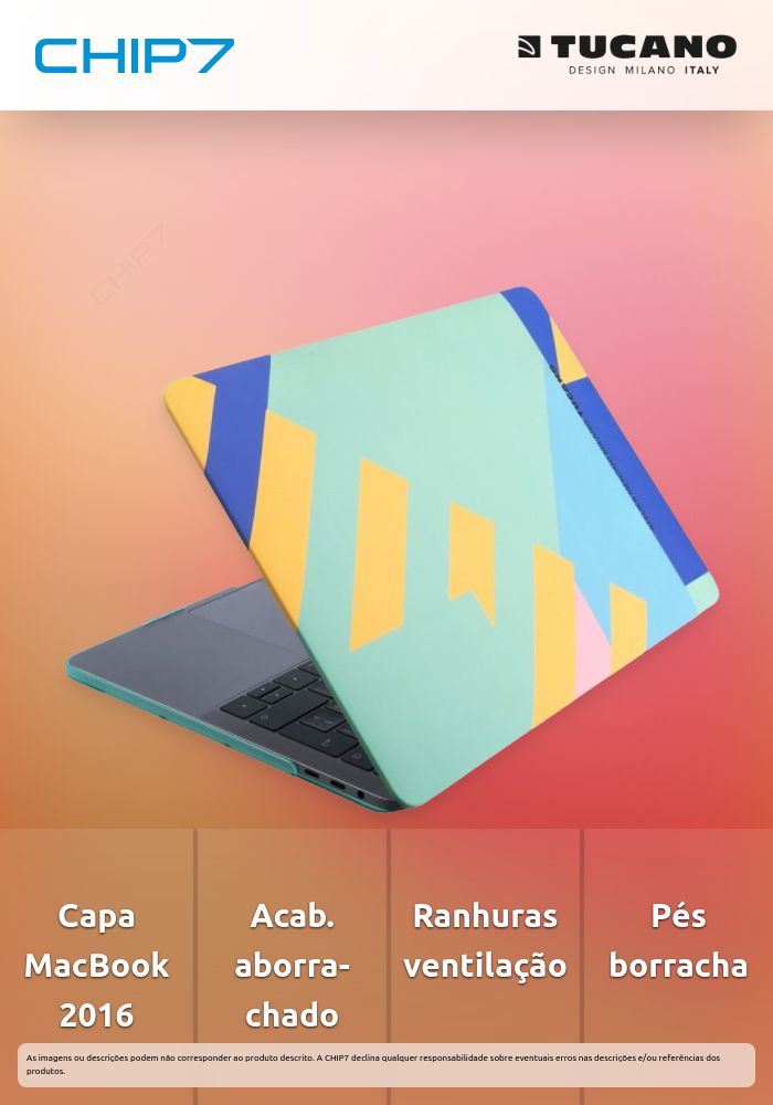Tucano - Nido MacBook Pro 13 v2016 Mendini (shake)