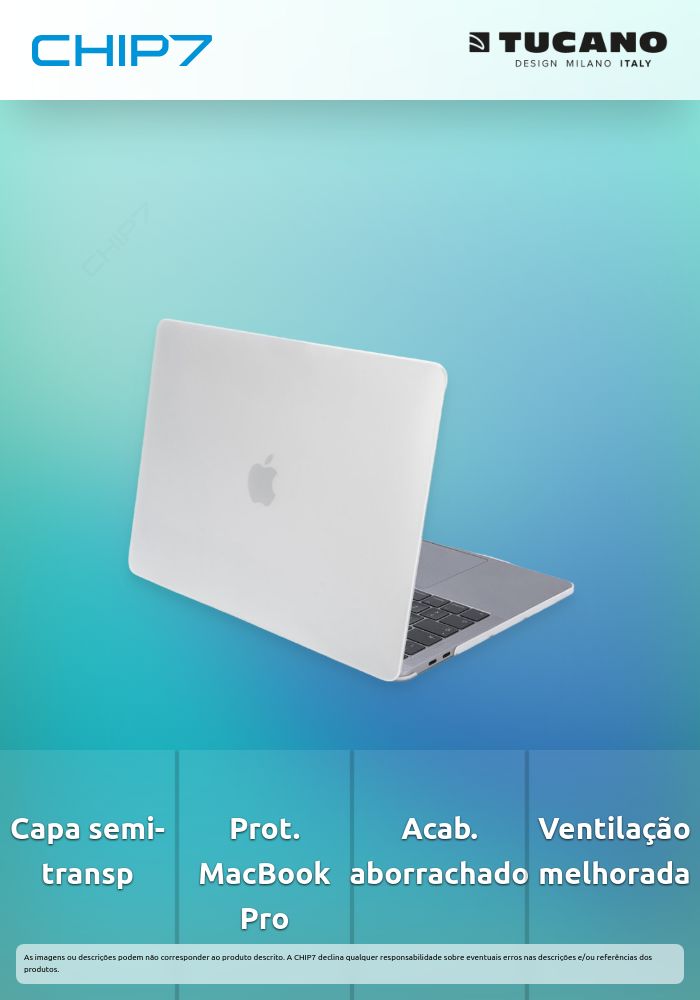 Tucano - Nido MacBook Pro 16 v2021 (transparent)