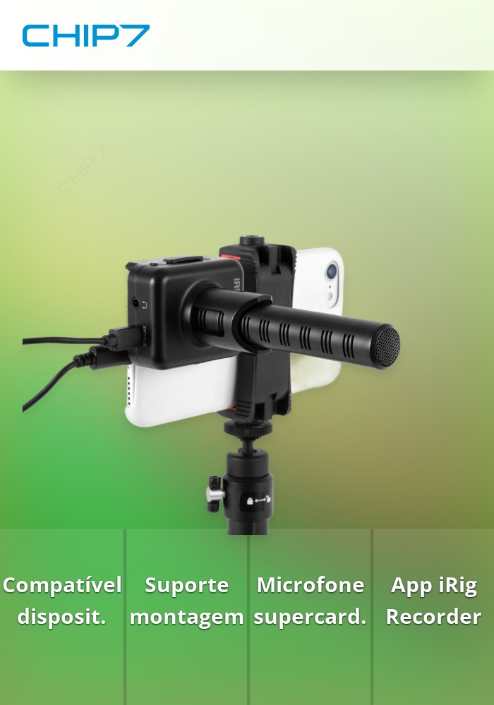IK Multimedia - Microfone iRig Mic Video Bundle