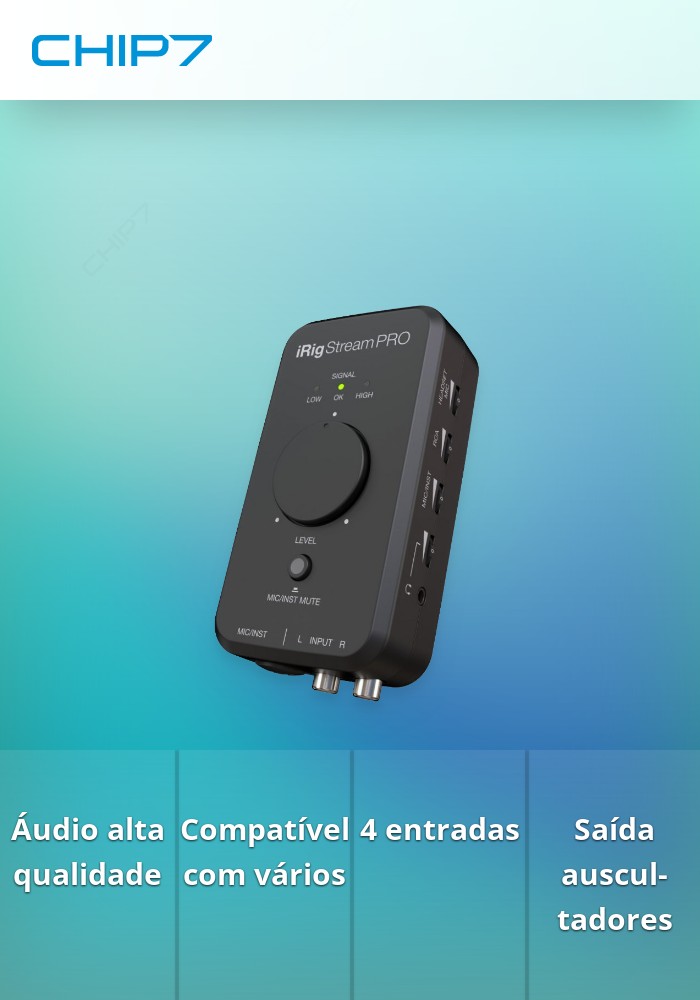 IK Multimedia - Interface iRig Stream Pro
