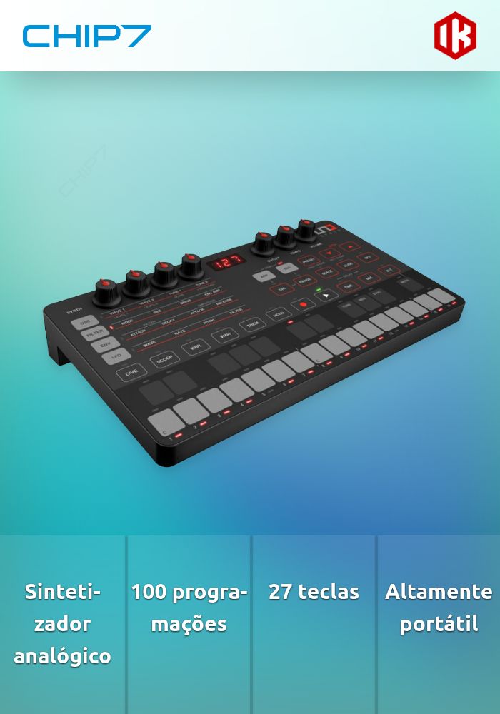 IK Multimedia - Sintetizador UNO Synth