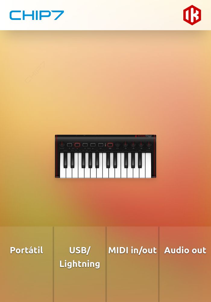 IK Multimedia - Teclado iRig Keys 2 MINI