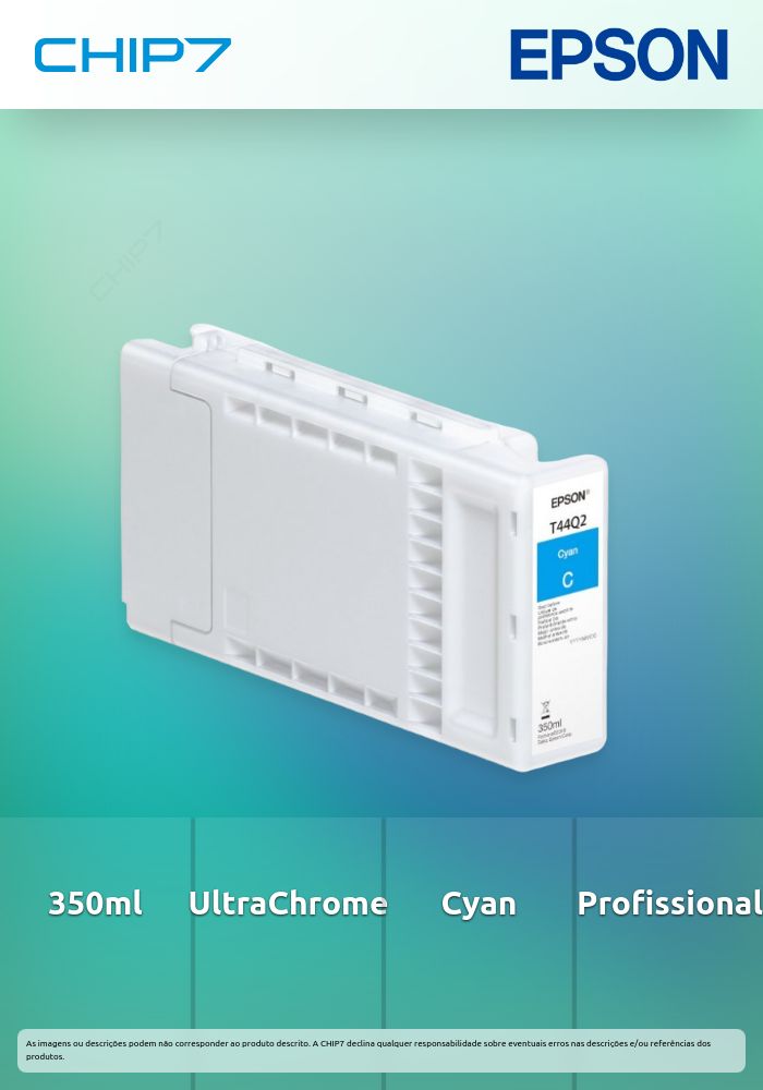 Singlepack Cyan T44Q420 UltraChrome PRO 12 350ml