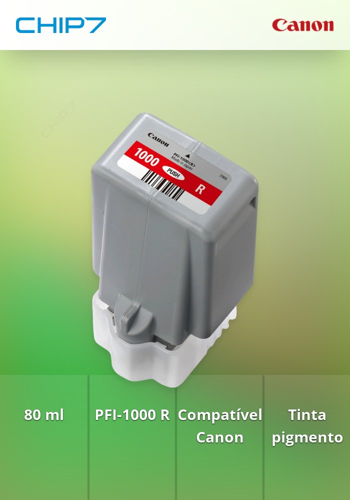 Tinteiro PFI-1000 de 80 ml R