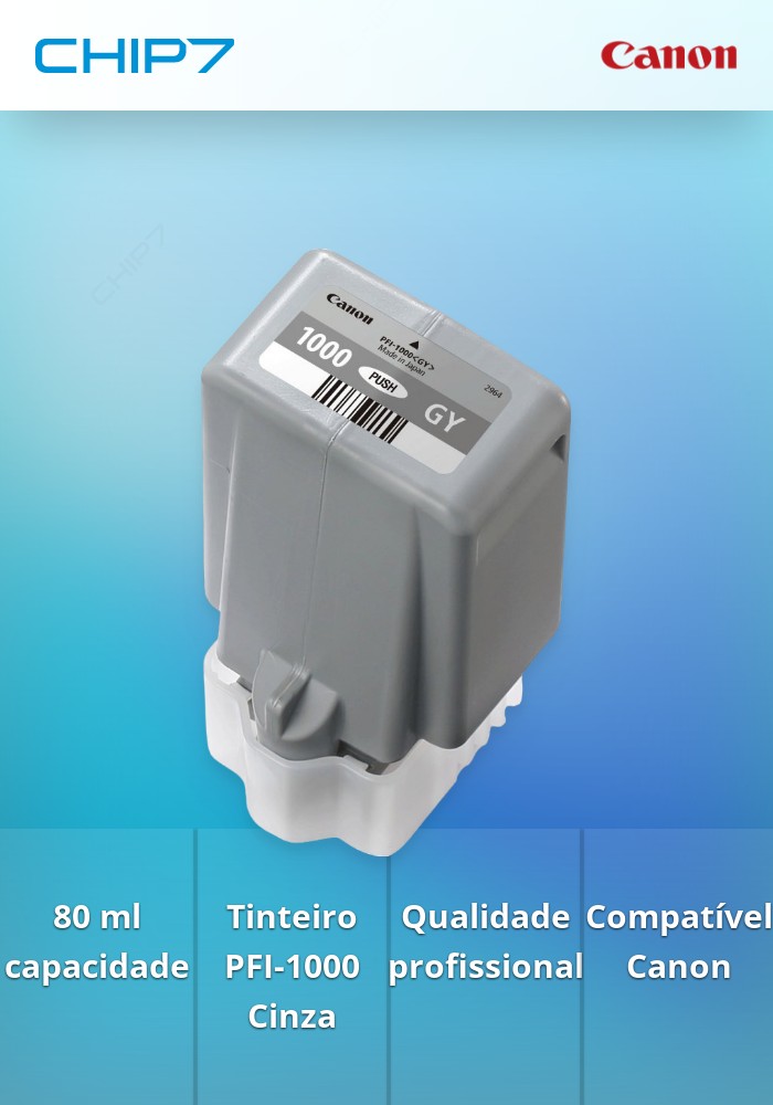 Tinteiro PFI-1000 de 80 ml GY