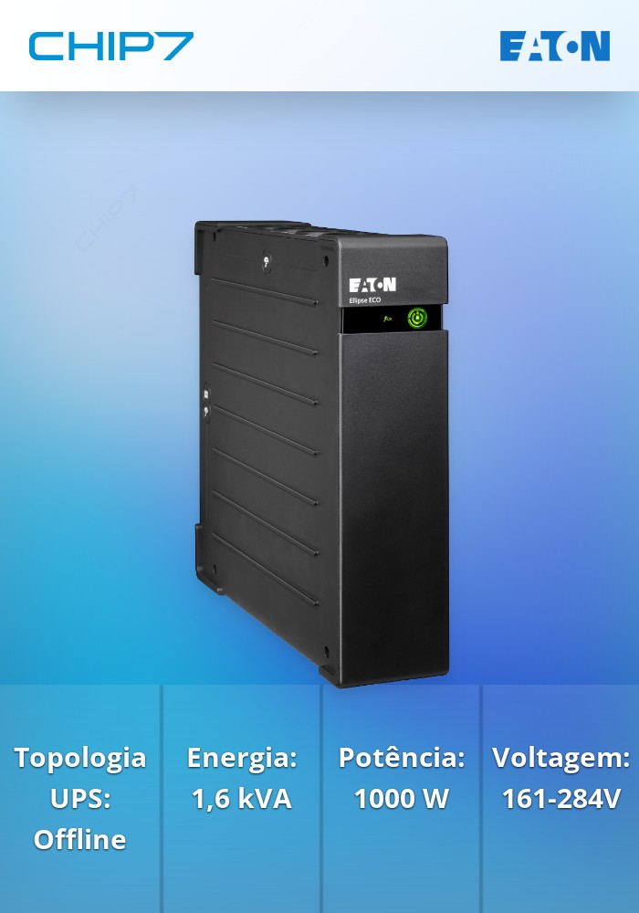 EATON UPS Ellipse PRO 1600 FR 1600VA 1-fase toren | voor uw doe-het-zelf projecten EATON UPS Ellipse PRO 1600 FR 1600VA 1-fase toren | voor uw doe-het-zelf projecten