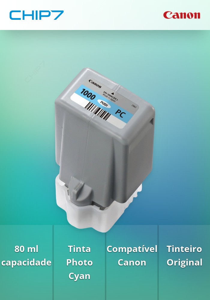 Tinteiro PFI-1000 de 80 ml PC