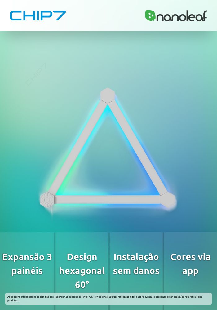 Nanoleaf - Lines 60° Hex Expansion Pack (3 panels)