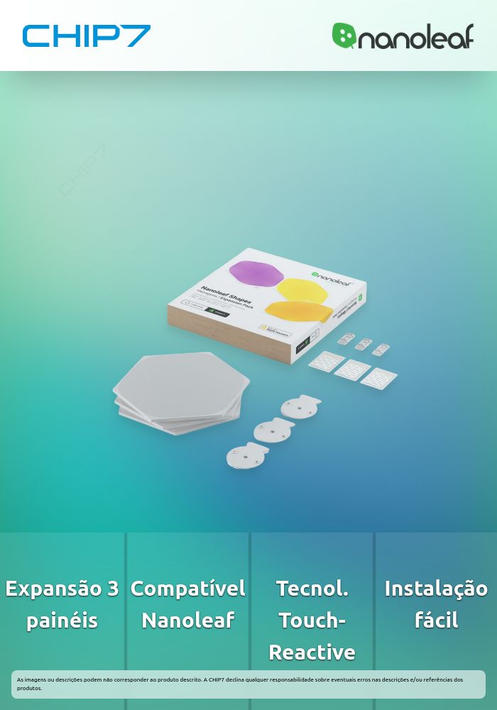 Nanoleaf - Shapes Hexagons Expansion Pck (3 panels)