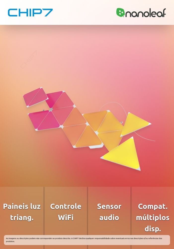 Nanoleaf - Shapes Triangles Kit (starter+15 panels)