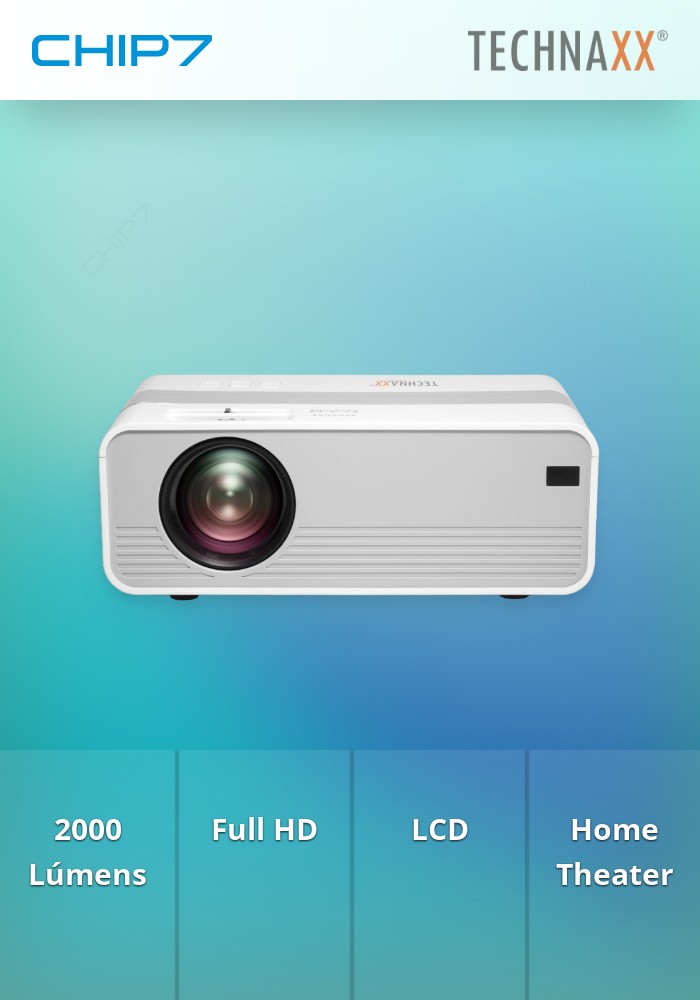 Technaxx - Projector Mini-LED HD Beamer TX-127