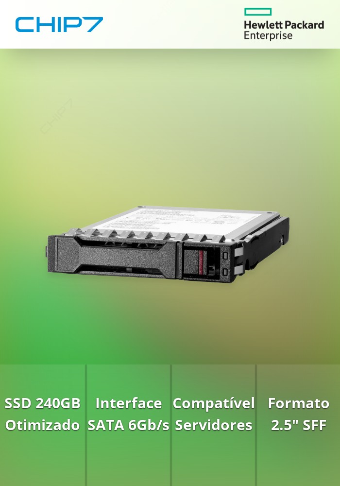 HPE - SSD - Read Intensive - 240 GB - intercambiável a quente - 2.5