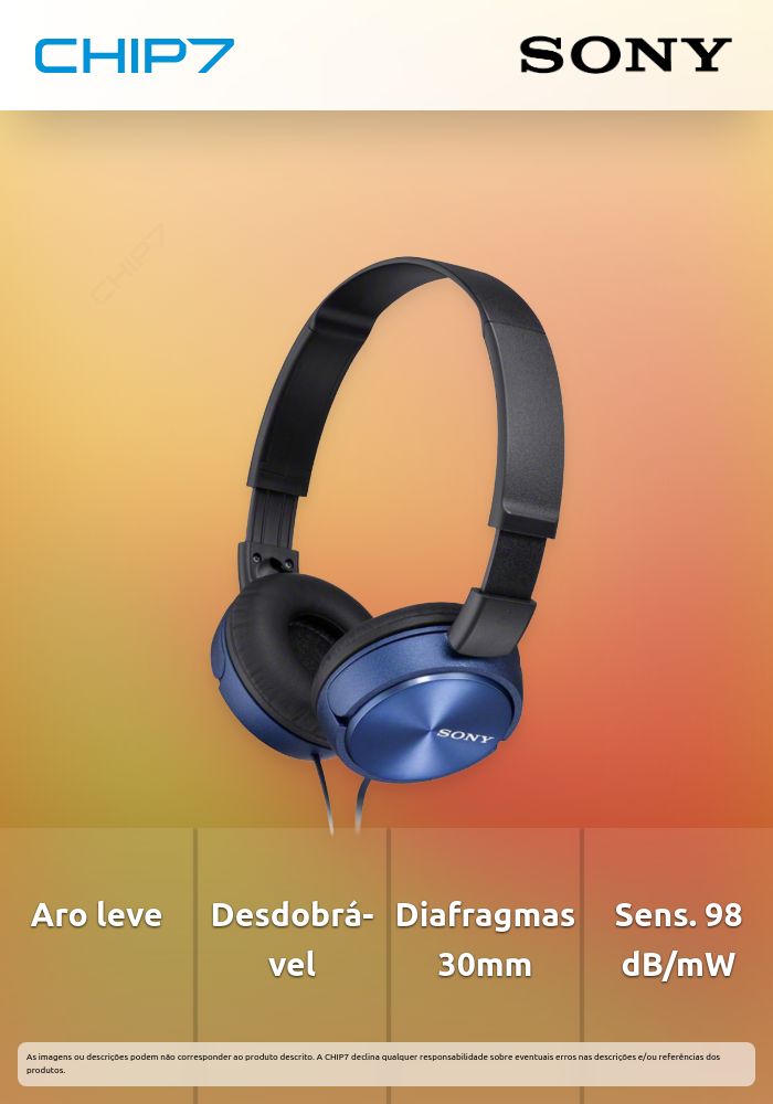 Sony MDR-ZX310L Blue