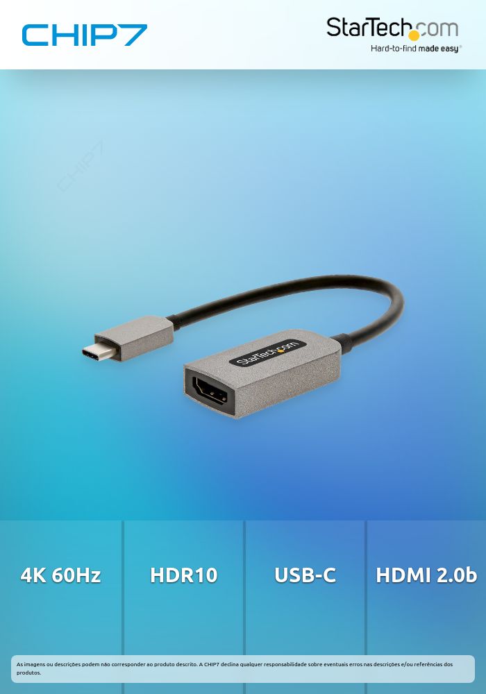 使いました StarTech ディスプレイアダプター/USB-C - HDMI/4K60Hz/HDR10/HBR3/SG