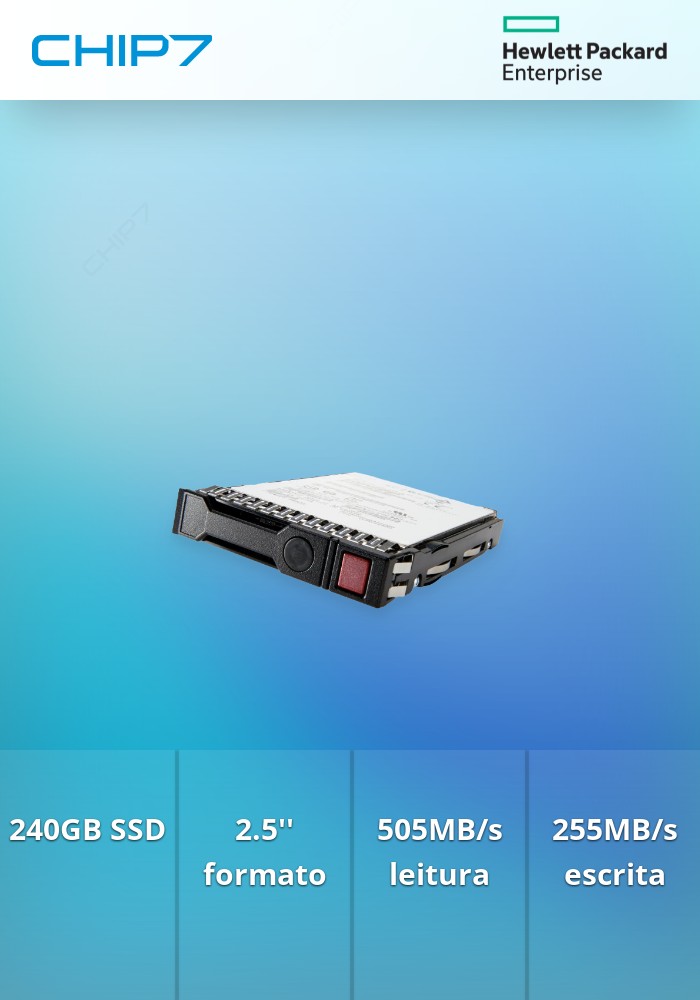 HPE - SSD - Read Intensive - 240 GB - intercambiável a quente - 2.5
