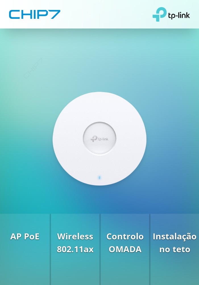 ACCESS POINT DE TECTO TP-LINK EAP653 AX3000 MESH DUAL BAND WIFI 6 GIGABIT POE