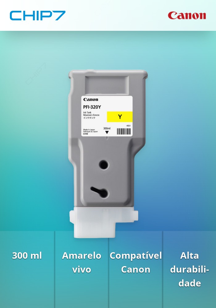 Tinteiro PFI-320 de 300 ml Yellow