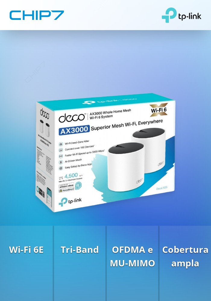 Router TP-LINK AX3000 Tri-Band Wi-Fi 6E Router