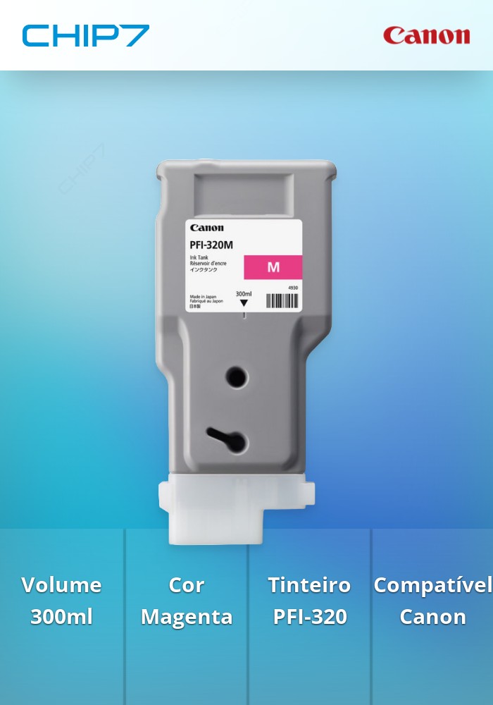 Tinteiro PFI-320 de 300 ml Magenta