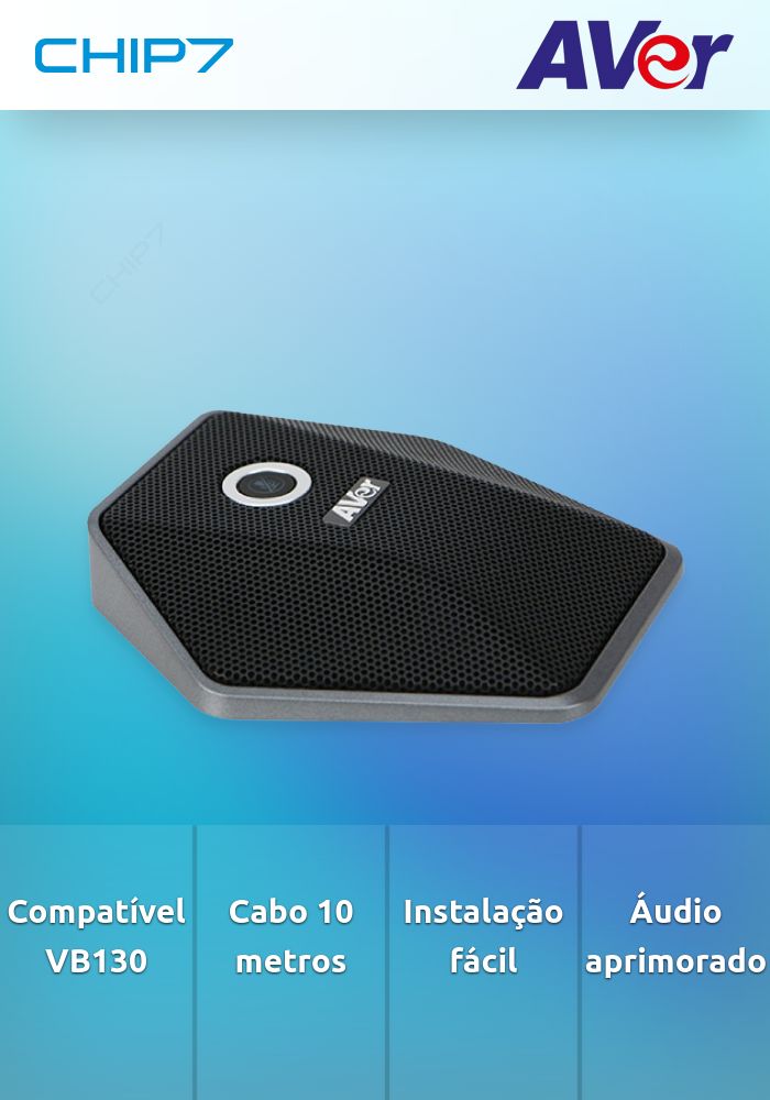 AVER MICRO ADICIONAL P/  VB130 INCLUI CABO 10M