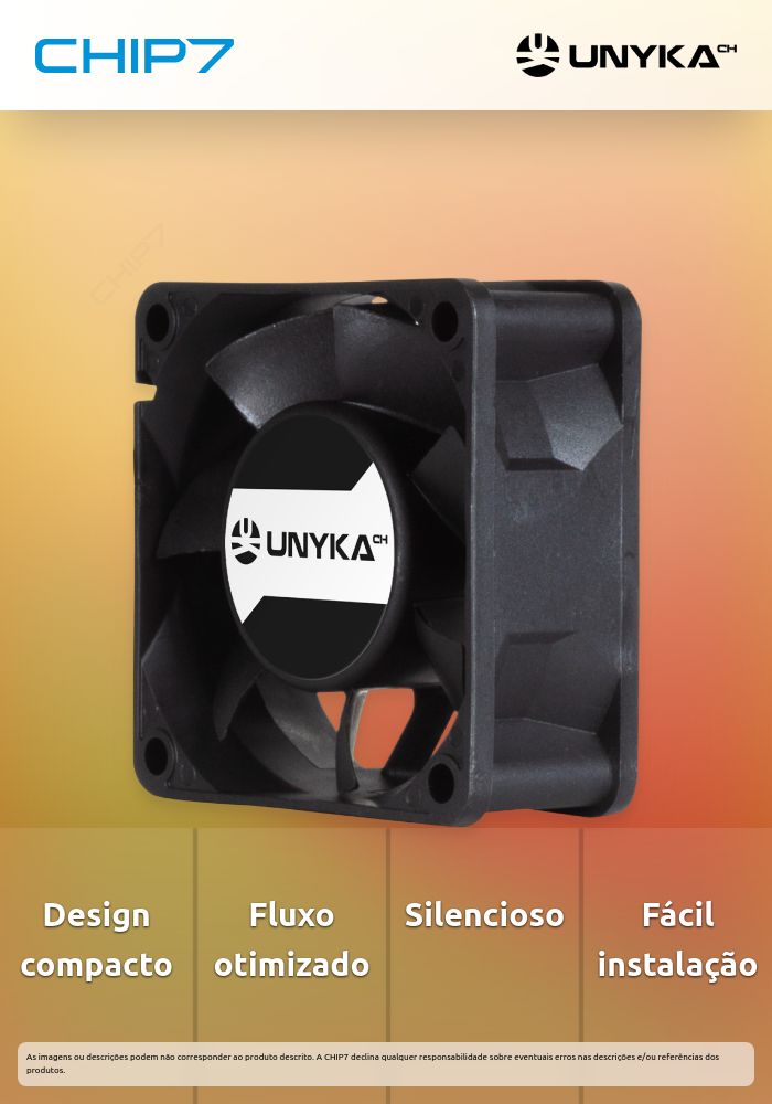 Ventoinha Unyka SERVER 60mm