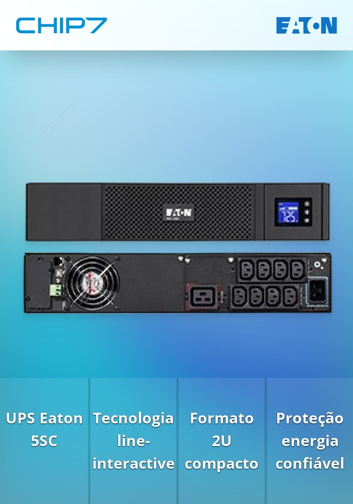 EATON UPS 5SC LINE INTERACTIVE 2200VA RACK/TOWER 2U