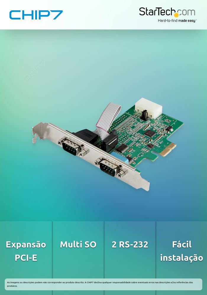 TARJETA PCI-E SERIE 2 PUERTOS