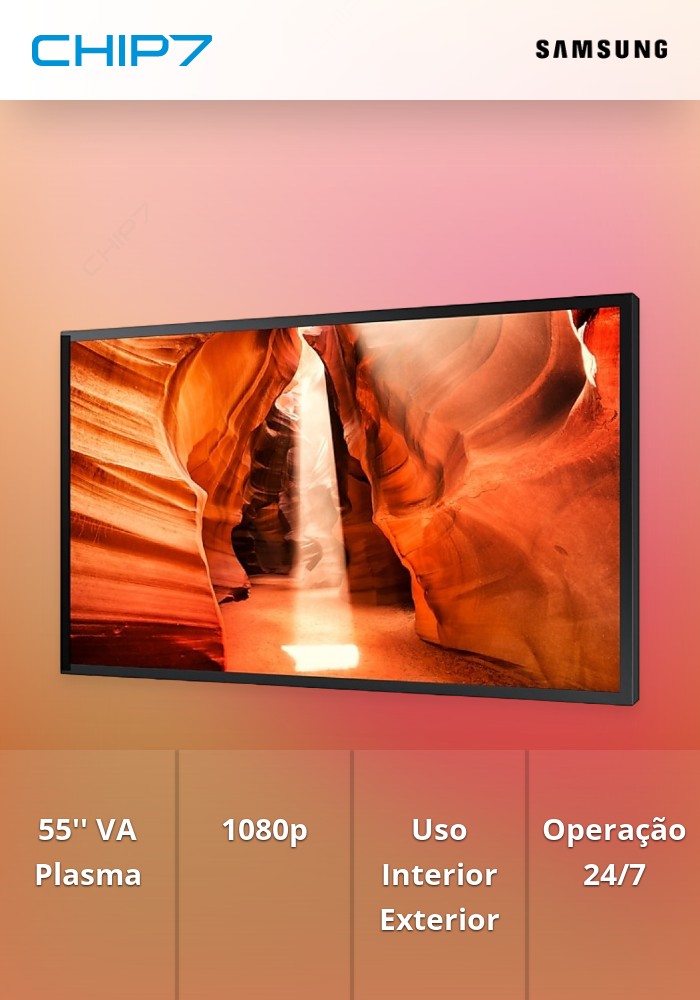 SAMSUNG DISPLAY PROFISSIONAL LFD 55