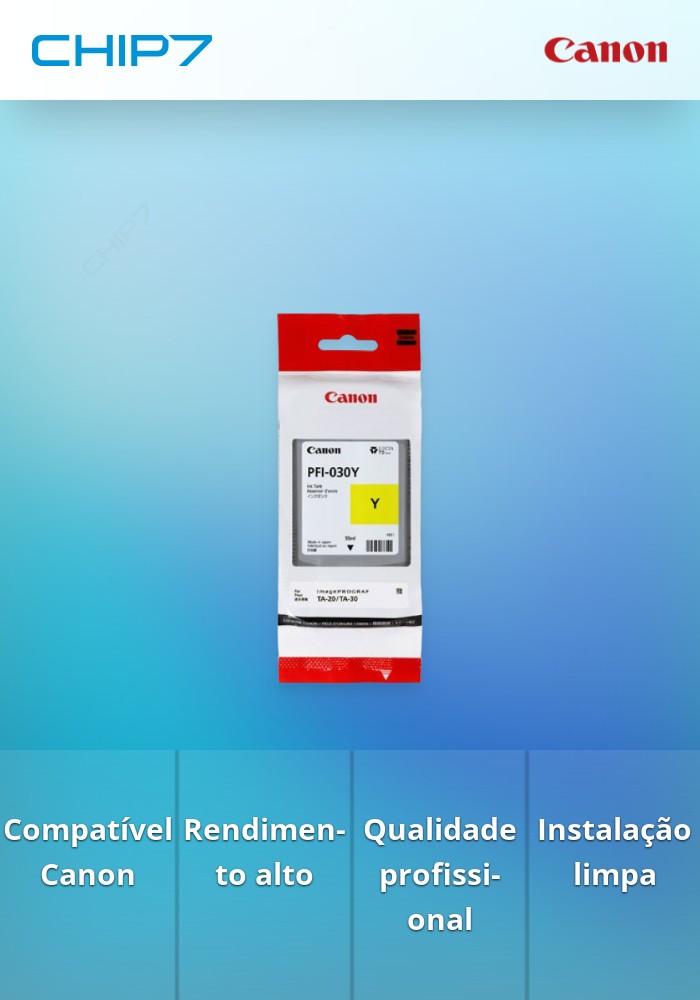Tinteiro PFI-030 Y